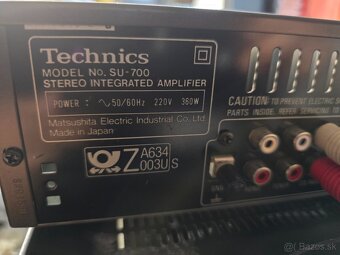 Technics SU-700 stereo zosilňovač - 6