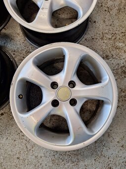 Alu disky 4x100 r15. - 6
