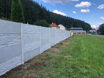 Kvalitný betónový plot, certifikovaný, 10 rokov záruka - 6