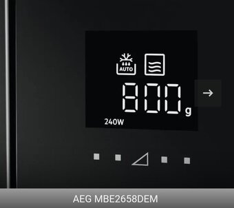 Vstavaná mikrovlnná rúra s grilom AEG. - 6