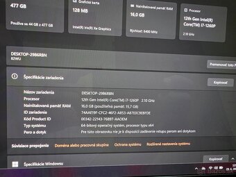 Lenovo YOGA 6i Oled plnefunkcny so 16gb ram 512gb ssd diskom - 6