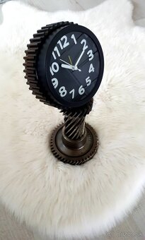 Stolové hodiny (handmade) - 6