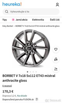 Elektróny 5x112 R18 Borbet - 6