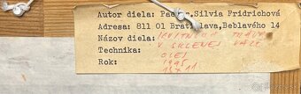 Silvia Fridrichová – akad. maliarka, originálna olejomaľba - 6