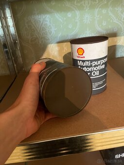 Plechovice na olej shell - 6