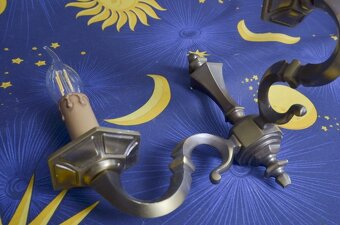 Mosadzné nástenné svietidla. - 6