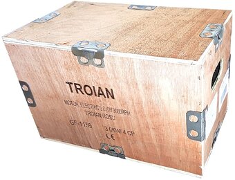 1-fázový elektromotor s remenicou na 220V 3kW 3000otáčok - 6