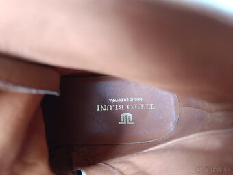 Krásne dámske kožené topánky Made in Espana ...veľ. 42 - 6