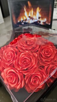 ruže v darčekovej krabičke - 6
