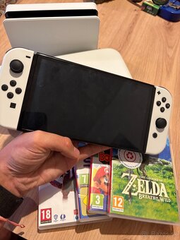 🎮 Nintendo Switch OLED + 4 HRY – ZÁRUKA do 8/2026 🎮 - 6
