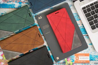 Dvojfarebné zatváracie puzdro pre Xiaomi, Redmi, Poco - 6