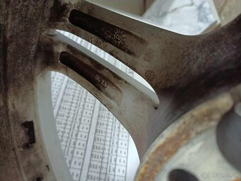 4ks alu disky orig. Mercedes r18 - 6