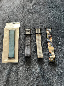 Apple watch 7 45mm polnočno sivý hliník - 6