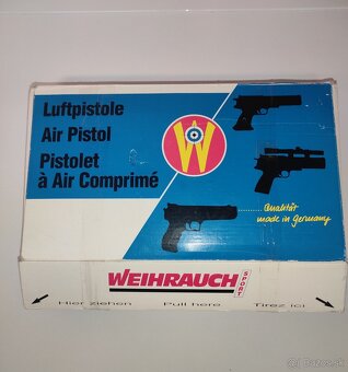 Vzduchová pištoľ Weihrauch HW40 4,5mm - 6