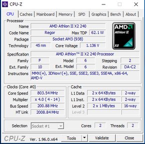 set MB AM3 + CPU + RAM - 6
