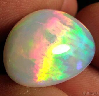 Drahý opál 11,20cts freeform WELO ETIOPIA - 6