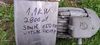 Predam odsavanie, motor 1,1 kw, 2800 ot/min - 6