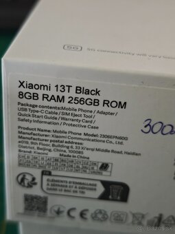 Xiaomi 13T 8GB/265GB black - 6