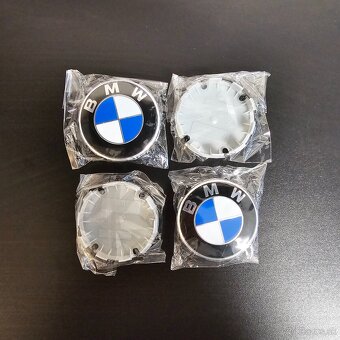 ✅BMW✅ STREDOVE KRYTKY KOLIES / PUKLICKY DO KOLIES 68 MM - 6