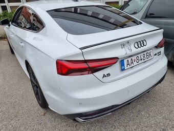 AUDI A5 S5 RS5 B9 spoiler kridlo lipko na kufor - 6
