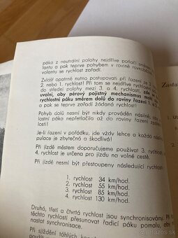 Návod k obsluze / manuál Tatra 600 Tatraplán - 6