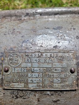 Elektromotor Škoda 1,12kW - 6