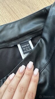 Shein koženková sukňa - 6