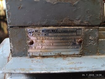 Predám elektromotor 550W, 1,1 KW, 1,5 kW - 6
