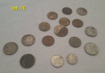 Mince rôzne, ČSSR, ČSFR, československé, lot.,ročníky... - 6
