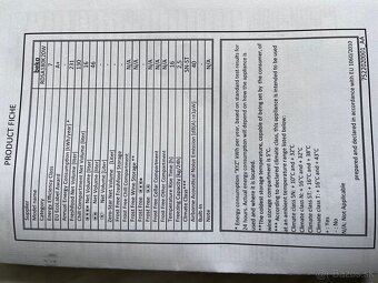 Chladnička s mrazničkou 70 € - 6