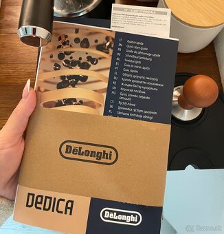 Predám pákový kávovar De’Longhi Dedica, aj s mlynčekom - 6