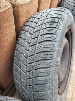 Predam 14" plechové disky 8x pneu boli na Peugeot 306 - 6