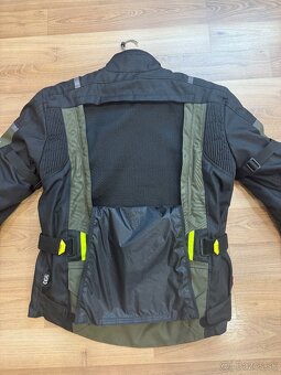 Pánska textilná bunda na moto MBW MEMPHIS GREEN - 6