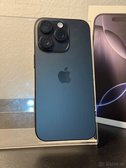 Predám Apple iPhone 16 PRO 256GB Black Stav Nového Telefónu - 6