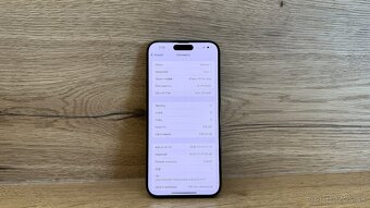 Apple iPhone 15 Pro Max 256GB Blue Titanium - 6