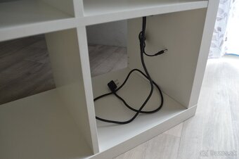 Knižnica regál Kallax policový regál s LED osvetlením - 6