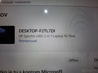 Tablet Notebook PC HP Spectre x360 16-f1900nc Nightfall Blac - 6