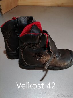 Pracovné topánky s oceľovou špicou - 6