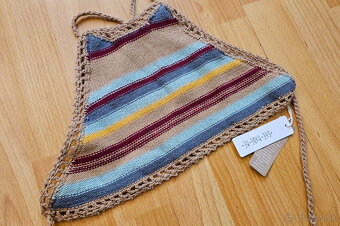 Dievčenský háčkovaný top, vel. S - 6