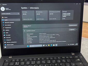 Notebook Lenovo ThinkPad L14 i5 10.gen, 8GB, SSD, FHD, taška - 6