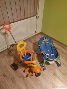 Detská kolobežka a detská sedačka - 6