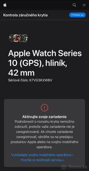 Apple Watch 10 42mm Jet Black - nové, neaktivované - 6