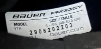 Hokejová prilba Bauer Prodigy Combo YTH - 6