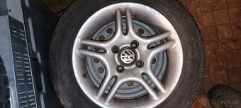 185/60 R14 4x100 6J hlinikove disky a pneumatiky - 6