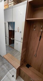 Nábytok chodba – botník, šatník, vešiak, zrkadlo - 6