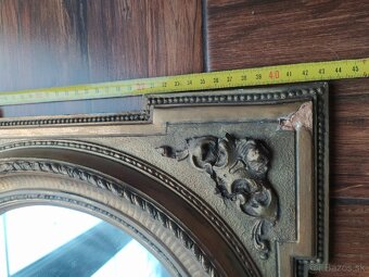 Drevené zrkadlo secesia - 6