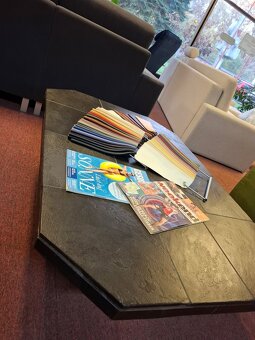 Predam bridlicový stolík retro, - 6