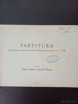 liturgický hudobný materiál - 6