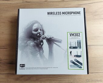 Bezdrôtový mikrofónny systém Debra Audio PRO VM302 - 6