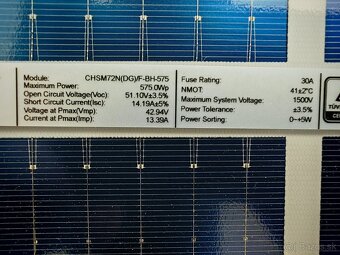 Fotovoltaické panely 575W ASTROENERGY BIFACIAL - 6